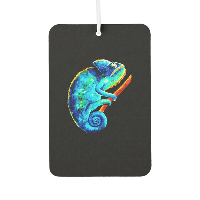Iguana Facts Air Freshener (Front)
