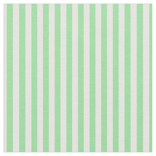 Iguana Green & White Stripes Fabric