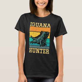 Iguana hunter for boys Iguanas Iguana Lizard men T-Shirt