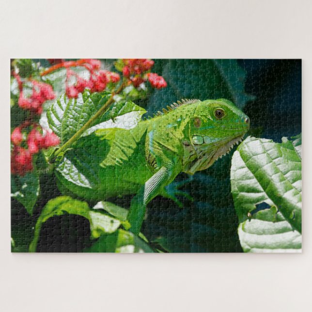 Iguana Jigsaw Puzzle (Horizontal)