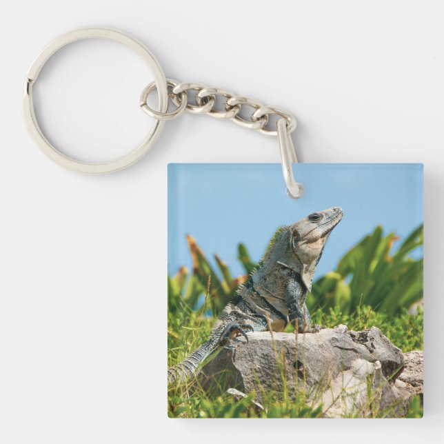 Iguana Keychain (Front)
