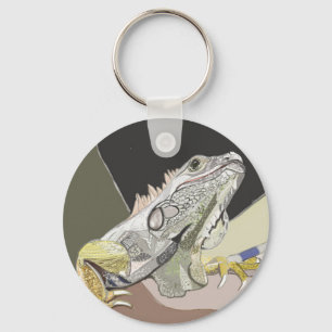Iguana Keychain