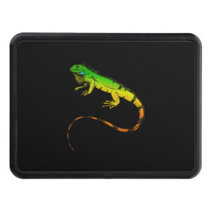 Iguana Lizard Beautiful Iguana Gift Hitch Cover