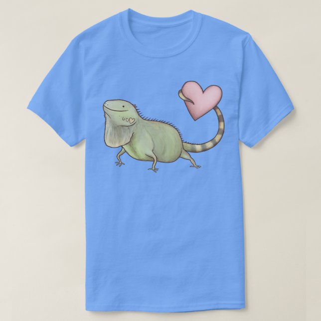 Iguana Love You 1 T-Shirt (Design Front)