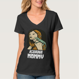 Iguana Mommy Iguana Mom Iguana Lizard Pet Reptile T-Shirt