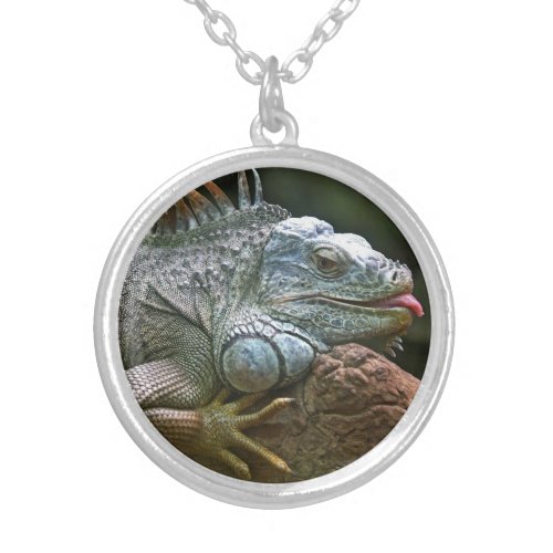 Iguana necklace