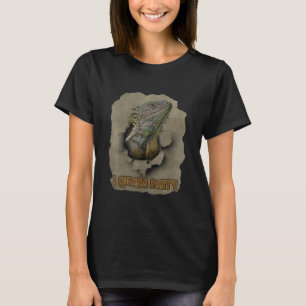Iguana Party, Funny I Want To Party, Iguana Party T-Shirt