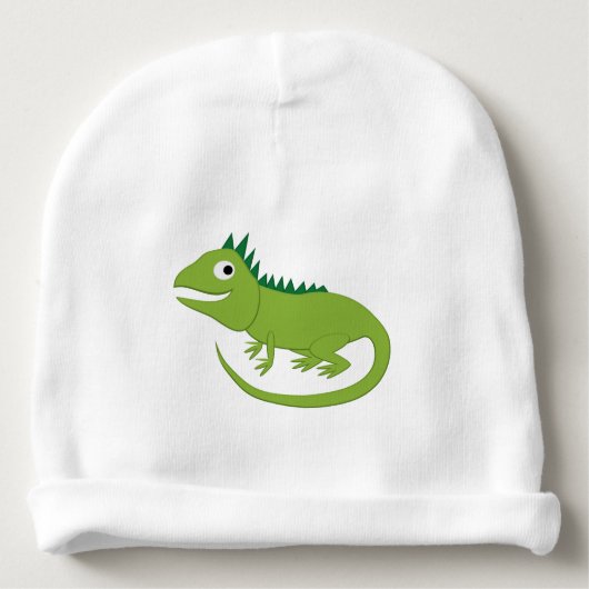 Iguana - Rainforest Newborn Hat (Front)