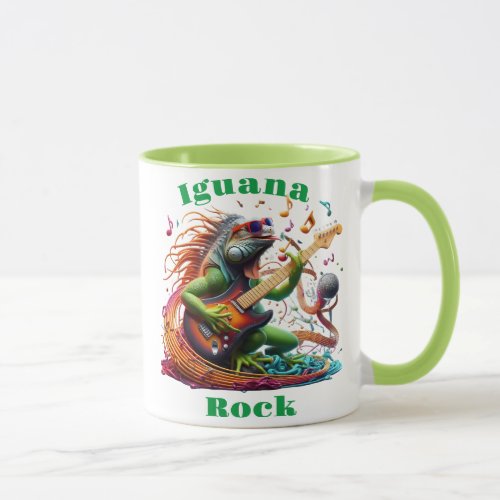 Iguana Rock Mug