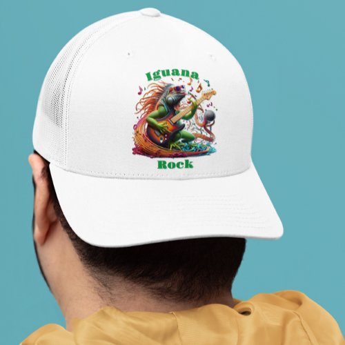 Iguana Rock Trucker Hat
