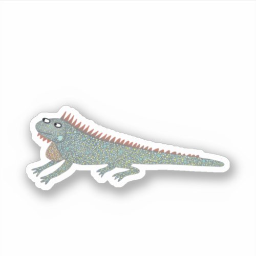 Iguana Sticker