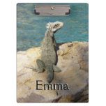 Iguana Tropical Wildlife Photography Clipboard