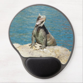 Iguana Tropical Wildlife Photography Gel Mouse Pad