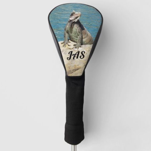 Iguana Tropical Wildlife Photography Golf Head Cover