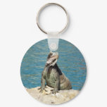 Iguana Tropical Wildlife Photography Keychain