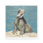 Iguana Tropical Wildlife Photography Paper Napkins