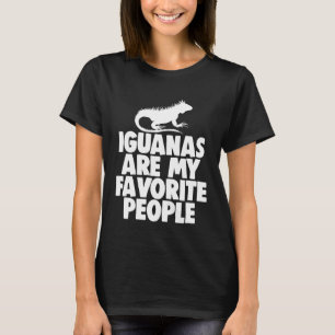 Iguanas Are My Favourite  Men Animal T-Shirt