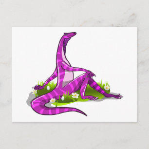 Iguanodon Showing Off Her Natural Beauty. Postcard
