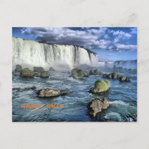 Iguasu falls, Brazil Postcard