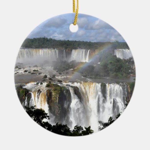 Iguazu Falls 7 Ceramic Ornament