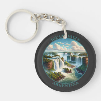 Iguazu Falls Argentina Keychain