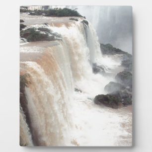 iguazu falls Brazill Plaque