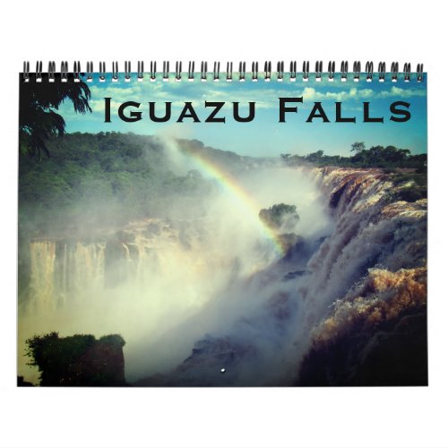 iguazu falls calendar