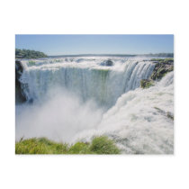 Iguazu Falls, Devil'S Throat, Argentina Postcard