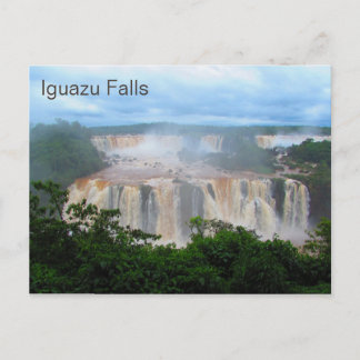 Iguazu Falls Postcard