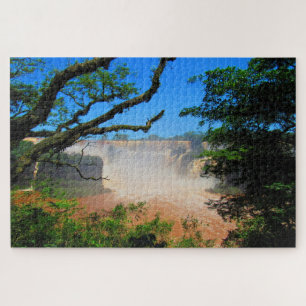 iguazu falls waters jigsaw puzzle