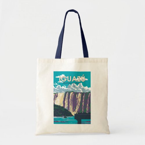 Iguazu National Park Argentina Travel Art Vintage Tote Bag
