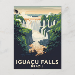 Iguazu National Park Brazil Postcard