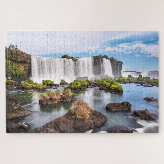 Iguazu Waterfalls Argentina Travel Jigsaw Puzzle (Horizontal)