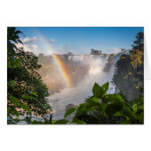 Iguazú Waterfalls With Rainbow, Argentina (Front Horizontal)
