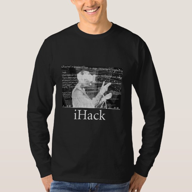 ihack longsleeve T-Shirt (Front)