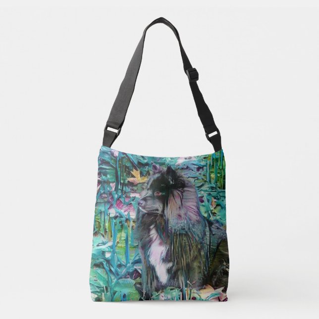 IHANA Finnish Lapphund Lappy tote or cross body (Front)