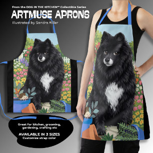 IHANA the Finnish Lapphund All-Over Print Apron