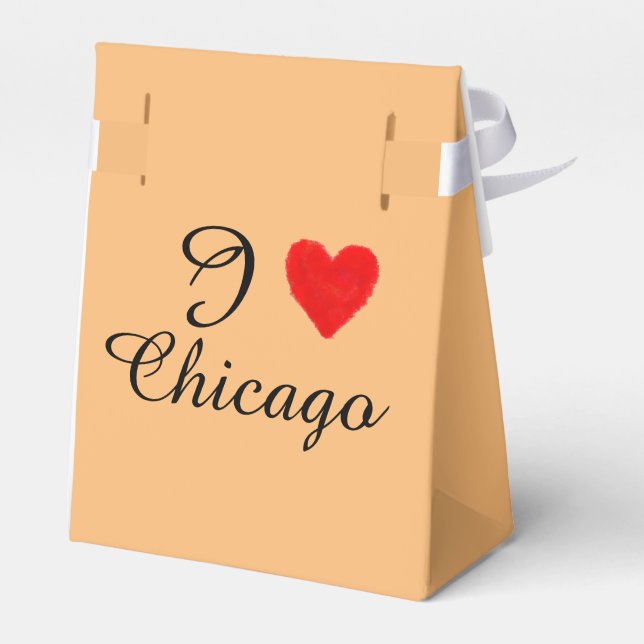 IHEART Chicago  Favor Boxes (Back Side)