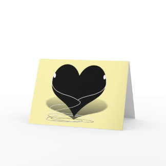 iHeart  Silhouette Valentine Holiday Card