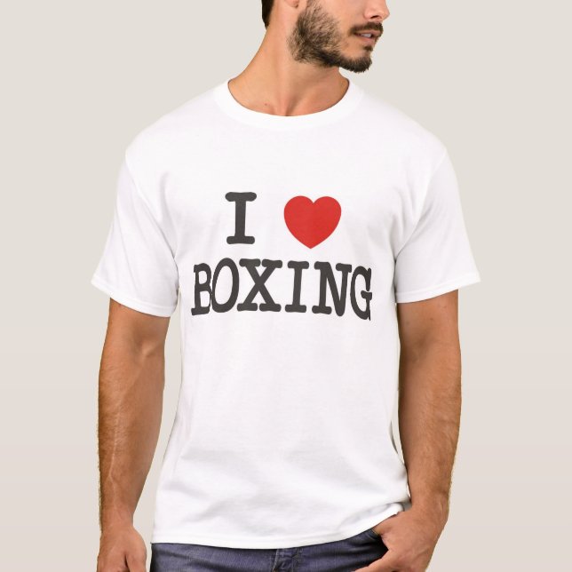 IheartBoxing T-Shirt (Front)