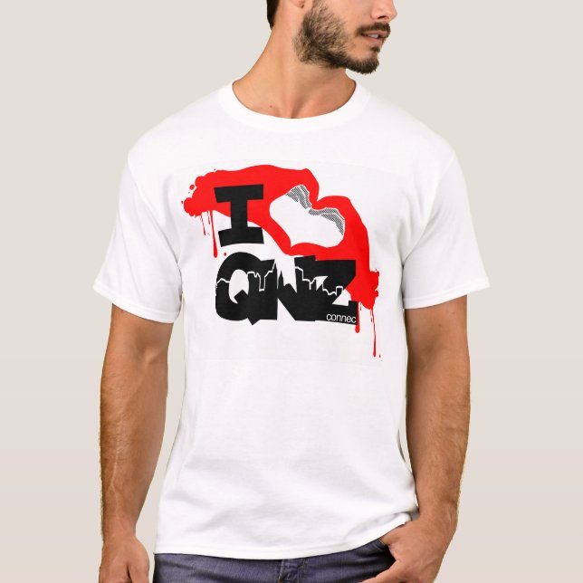 iHEARTqnz T-Shirt (Front)