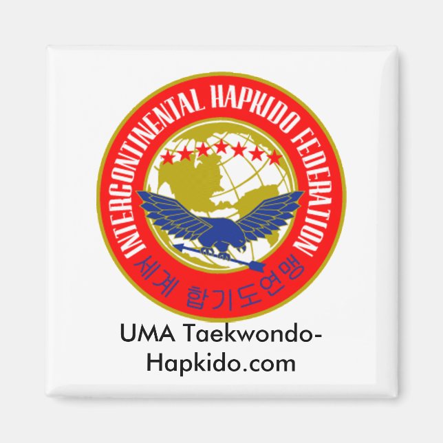IHF Hapkido Refrigerator Magnet (Front)