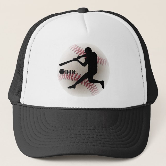 iHit Baseball Trucker Hat (Front)