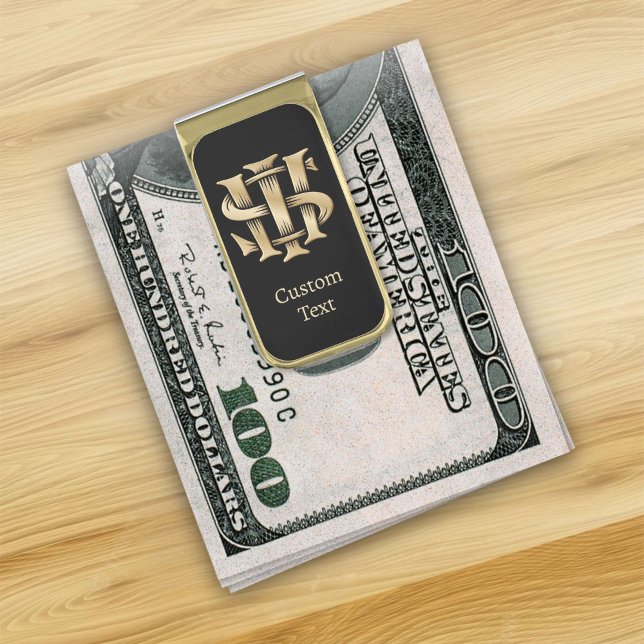 IHS Christogram Gold Finish Money Clip (Creator Uploaded)