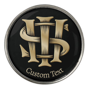 IHS Christogram Golf Ball Marker