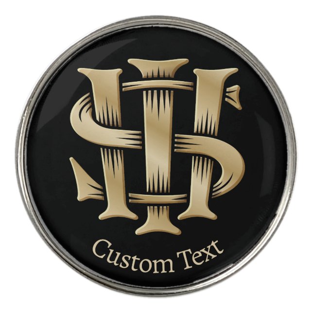 IHS Christogram Golf Ball Marker (Front)