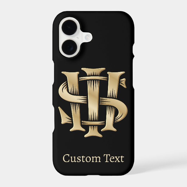 IHS Christogram Iphone Case (Back)