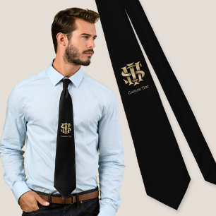 IHS Christogram Neck Tie