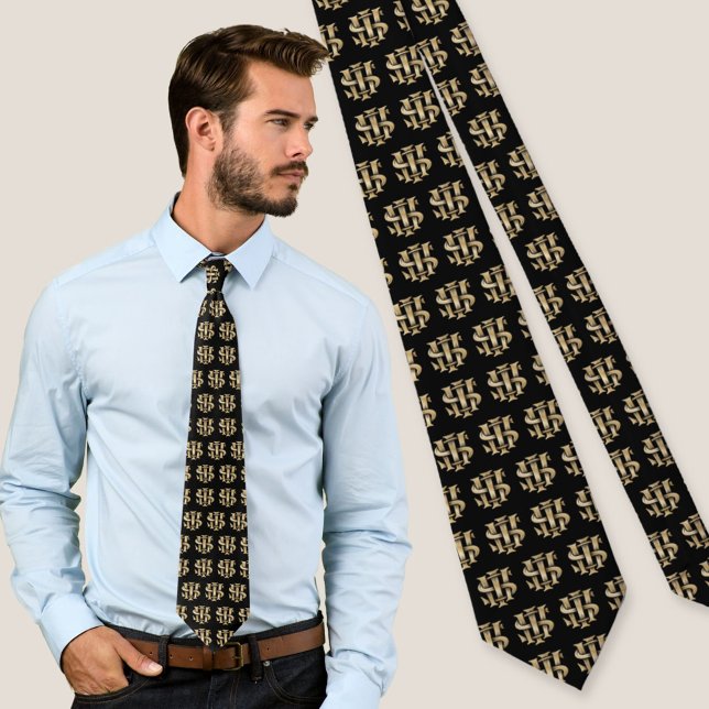 IHS Christogram Pattern Neck Tie (Creator Uploaded)