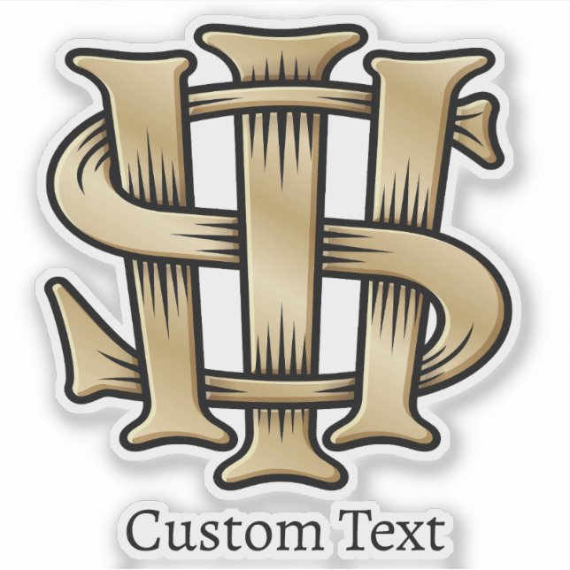 IHS Christogram Sticker (Front)